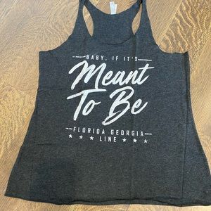 florida georgia line meant to be tank top